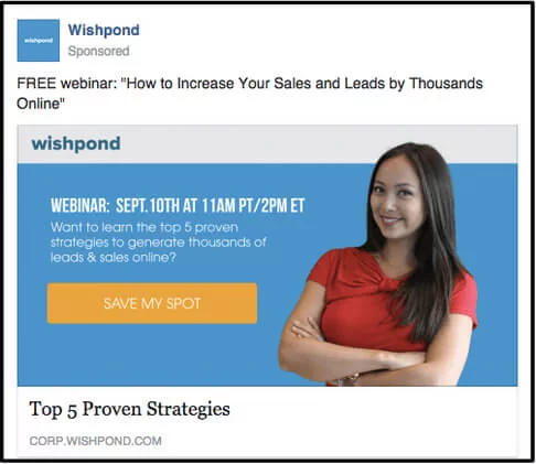 webinar advertising