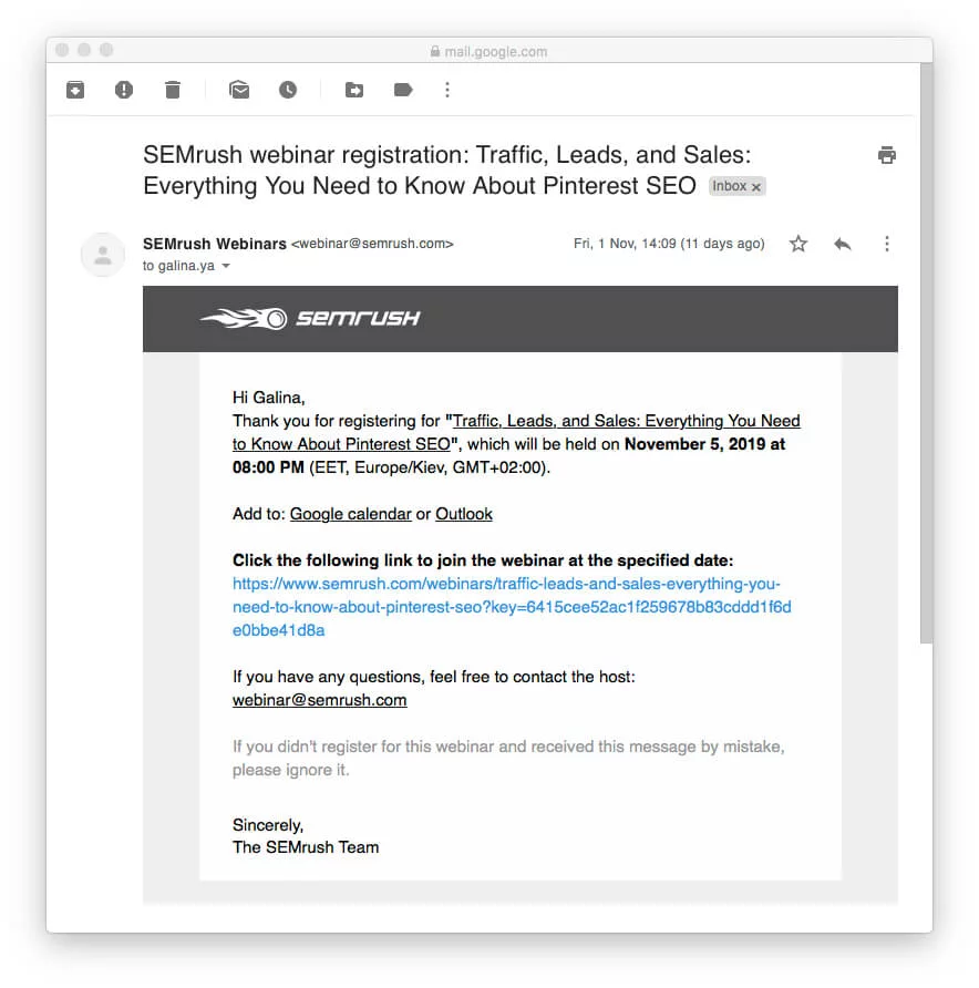 Webinar link