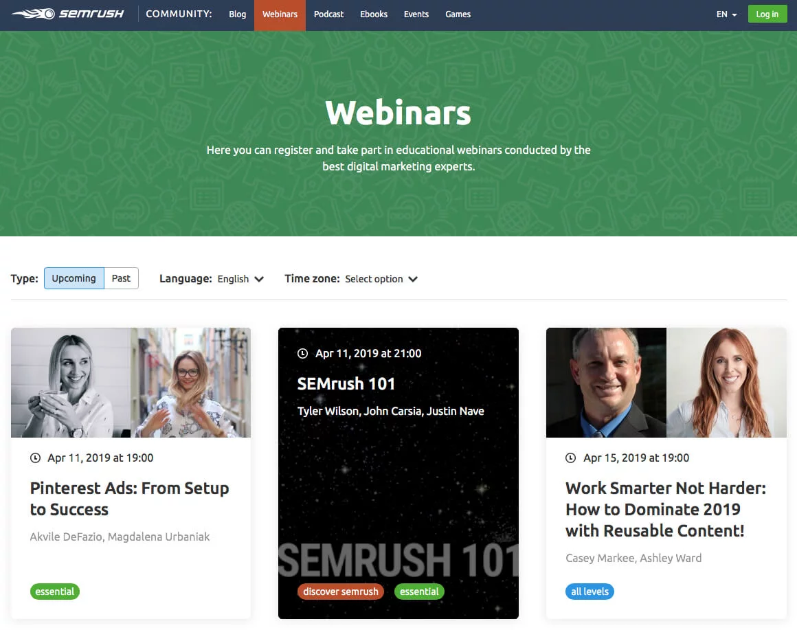 website