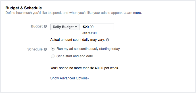 budget