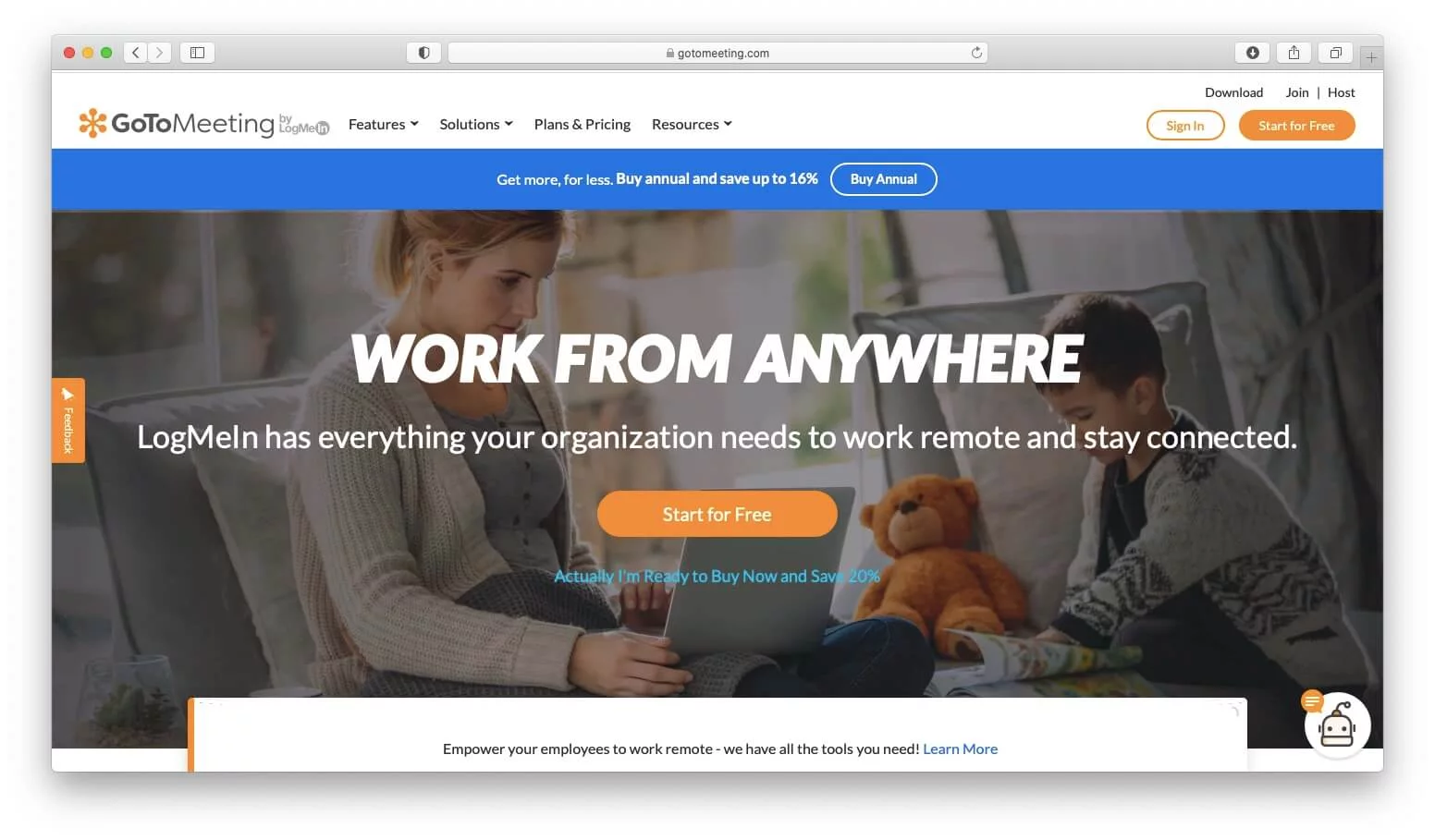 LogMeIn has everything your organization needs to work remote and stay connected.