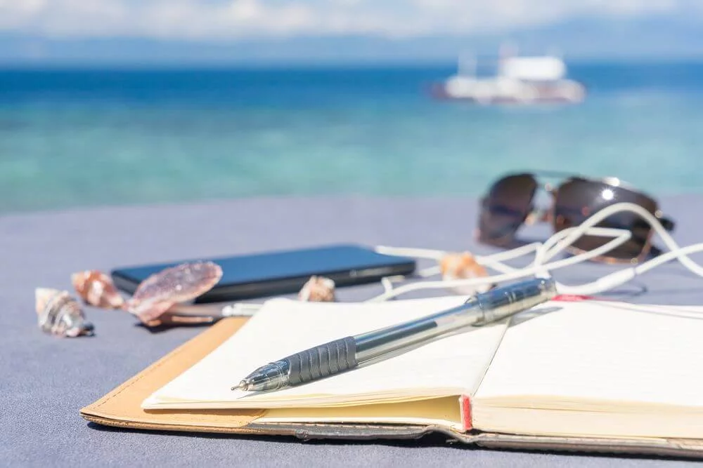 study on beach