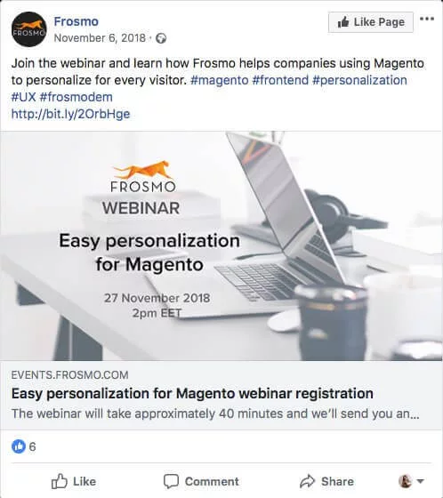 Facebook target