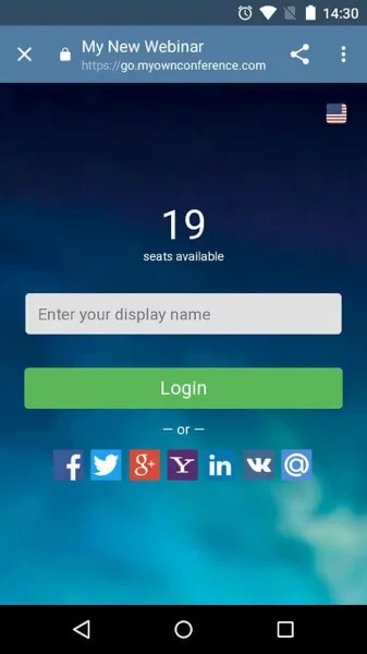 Webinar attendee guide – myownconference on mobile device