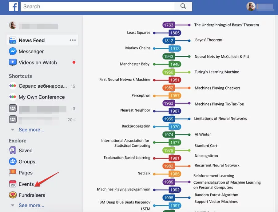 Facebook Event