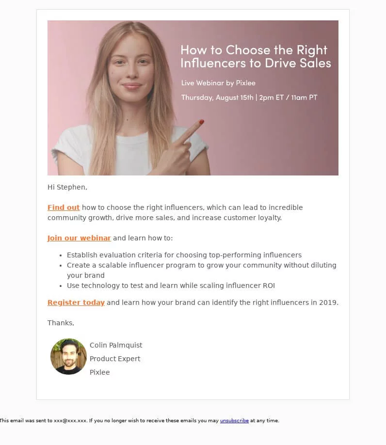 How to choose the right influencers to drive sales