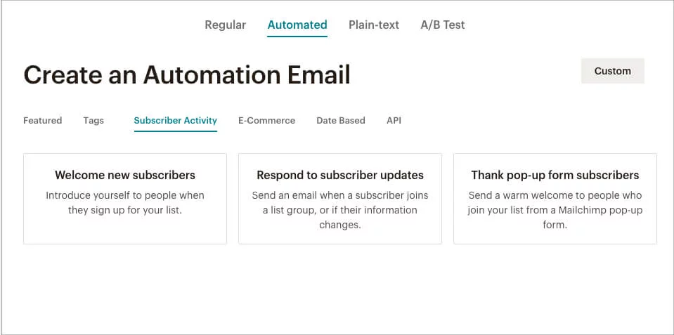 automation email