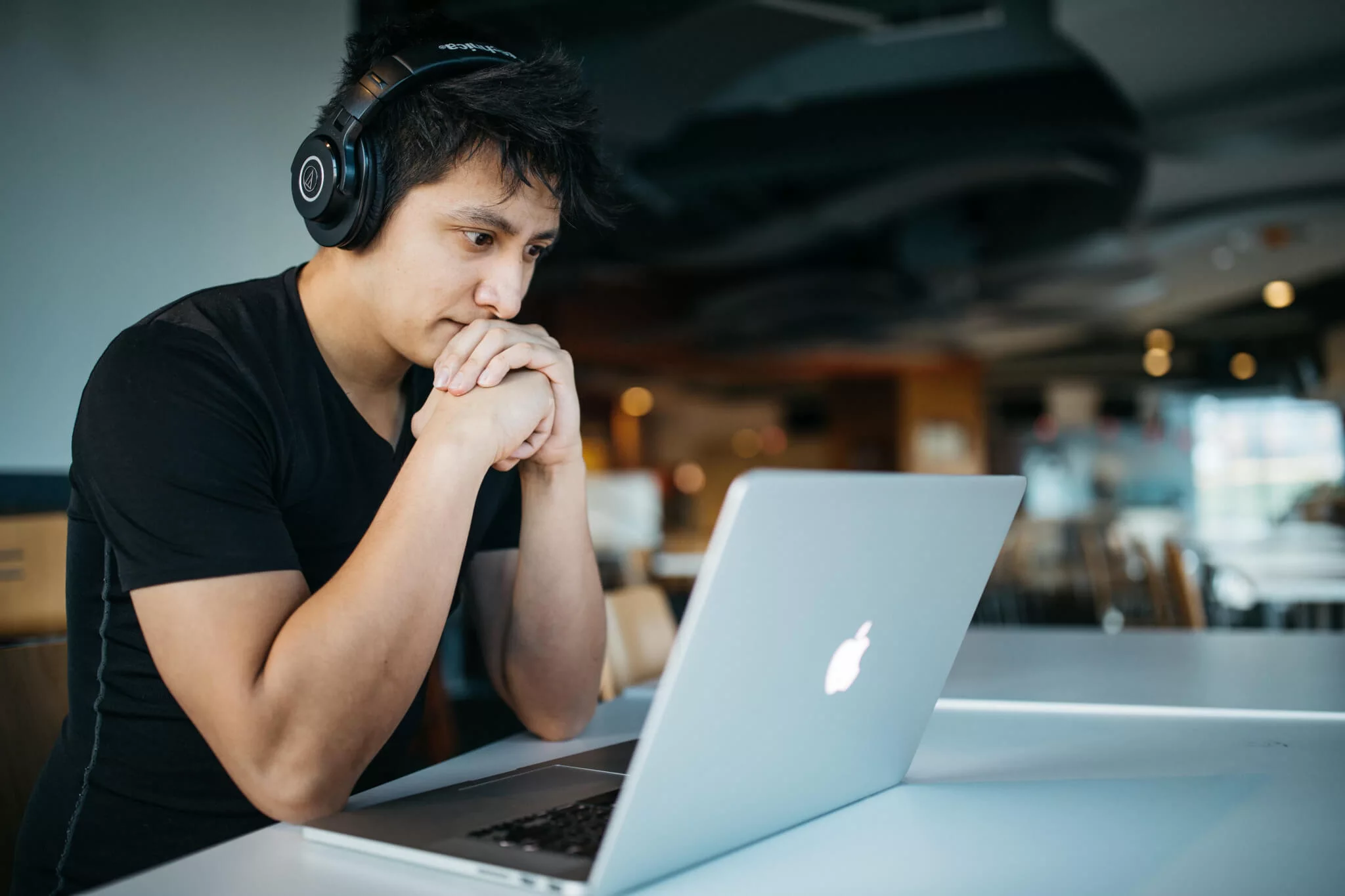 Make eye contact during video calls.