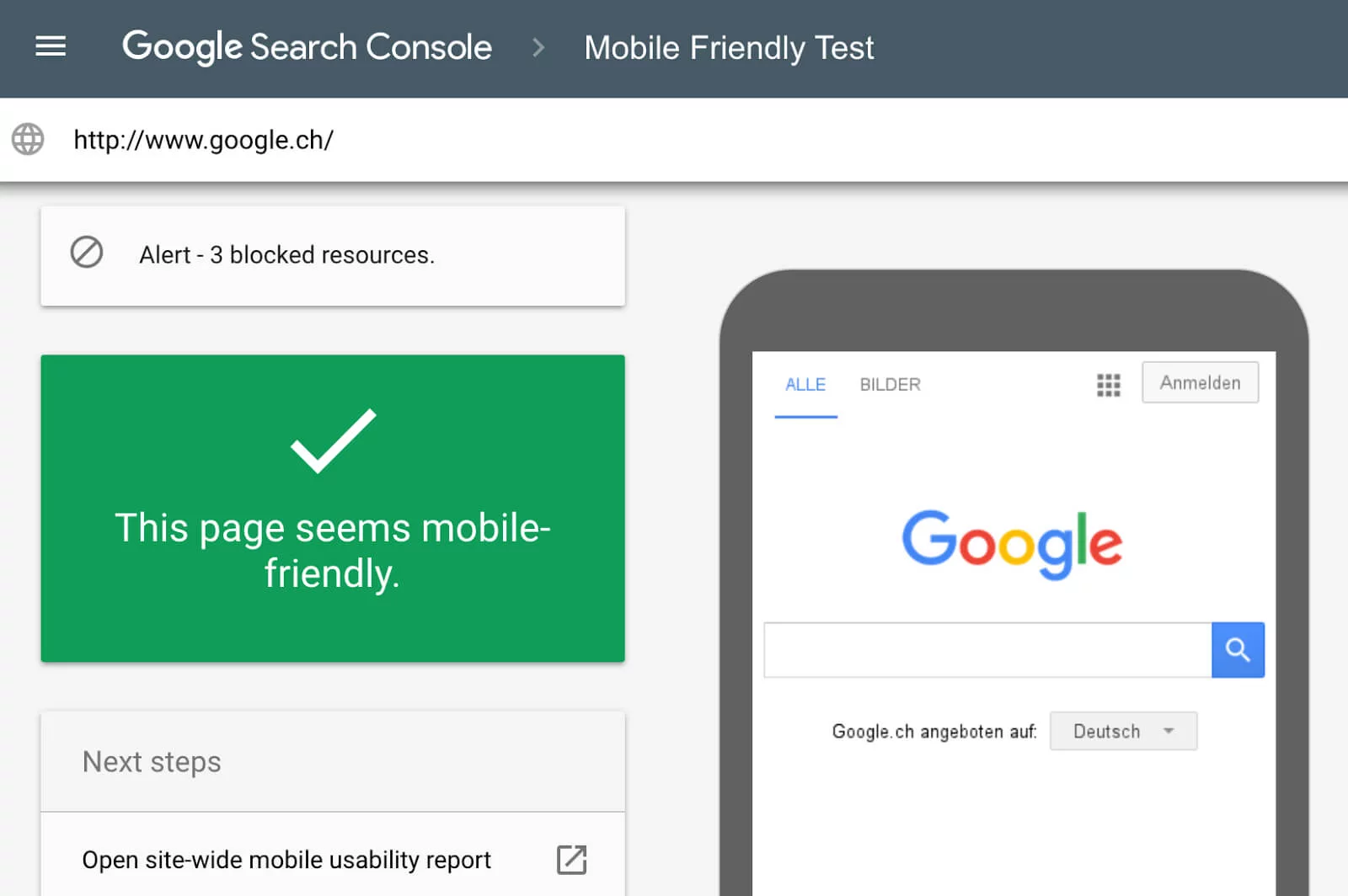 mobile friendly
