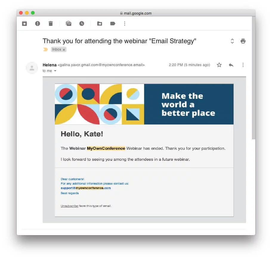 Thank your audience and recap key points