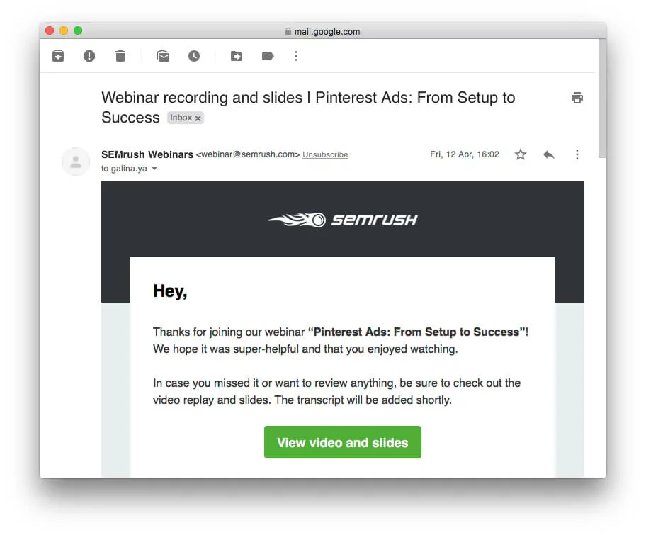 Replay the webinar and download slides