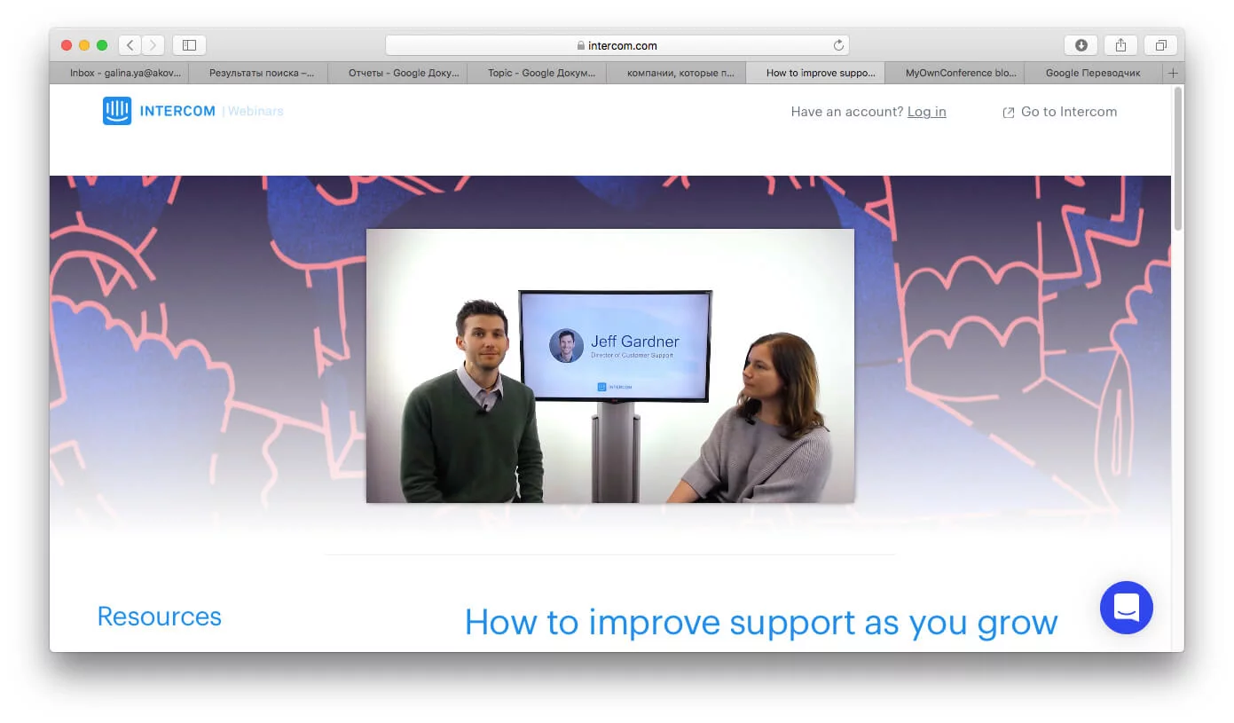 webinar face-to-face