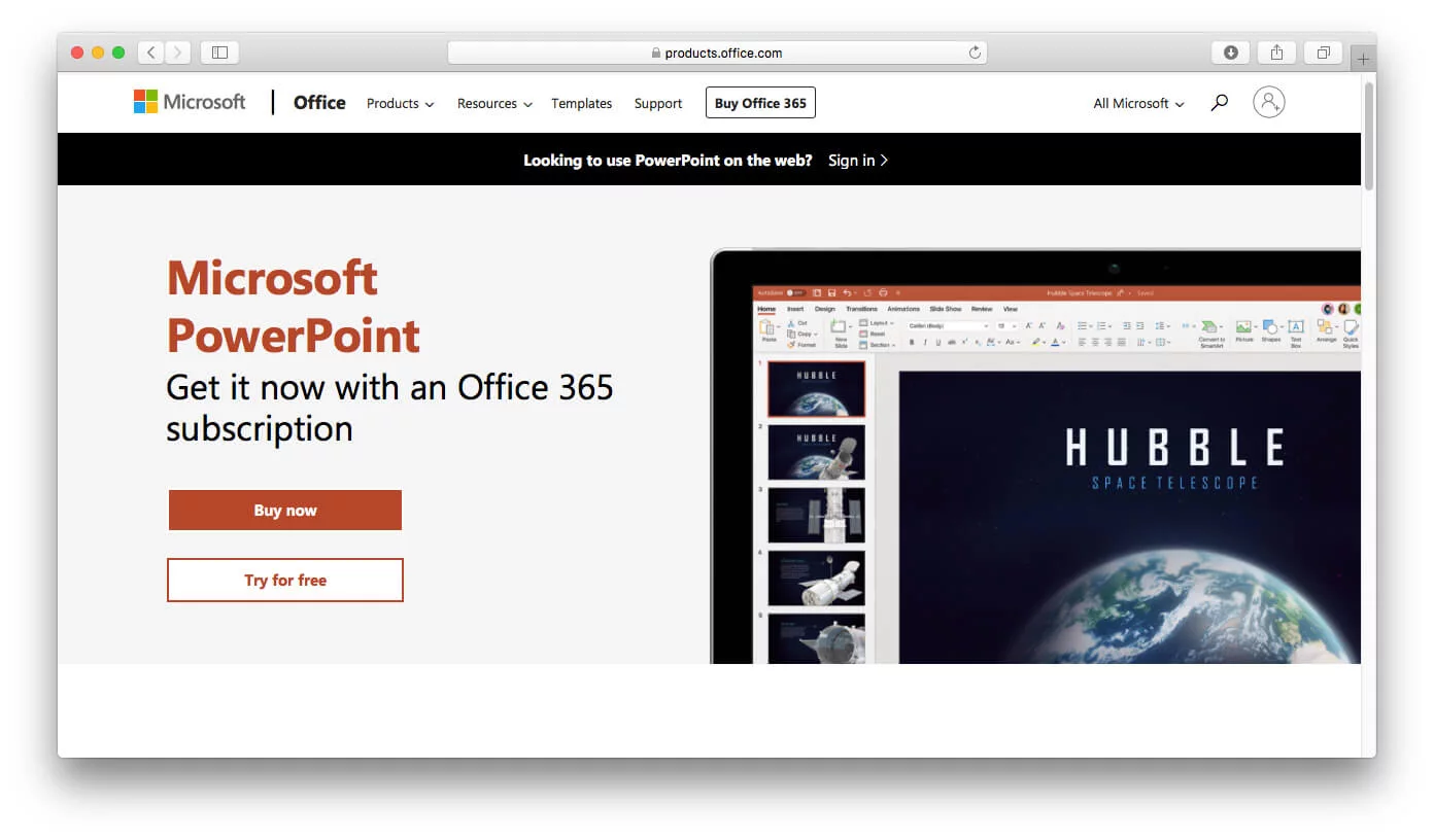 Microsoft PowerPoint