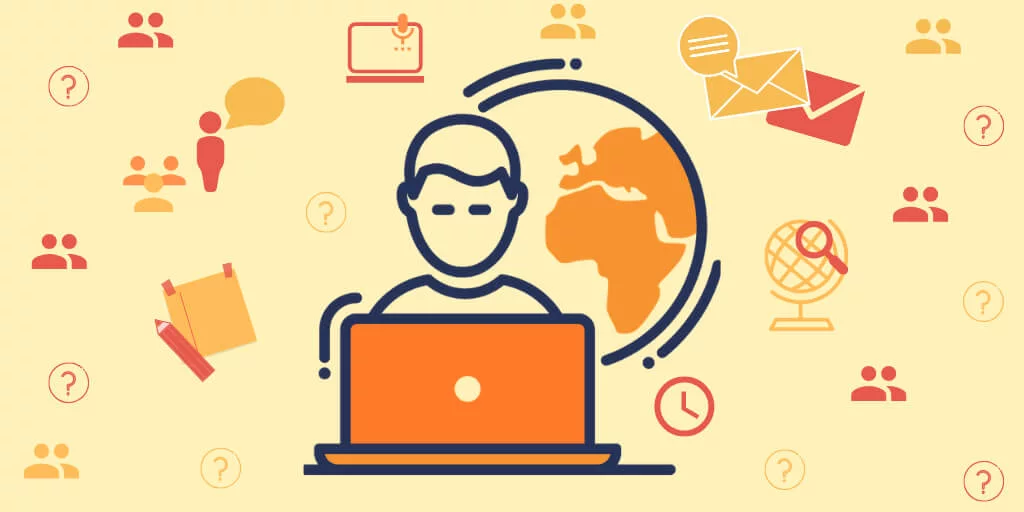 Getting More Webinar Conversions Through Strategic Engagement and CTA Optimization People attending a webinar presentation aimed at boosting online conversions through audience interaction