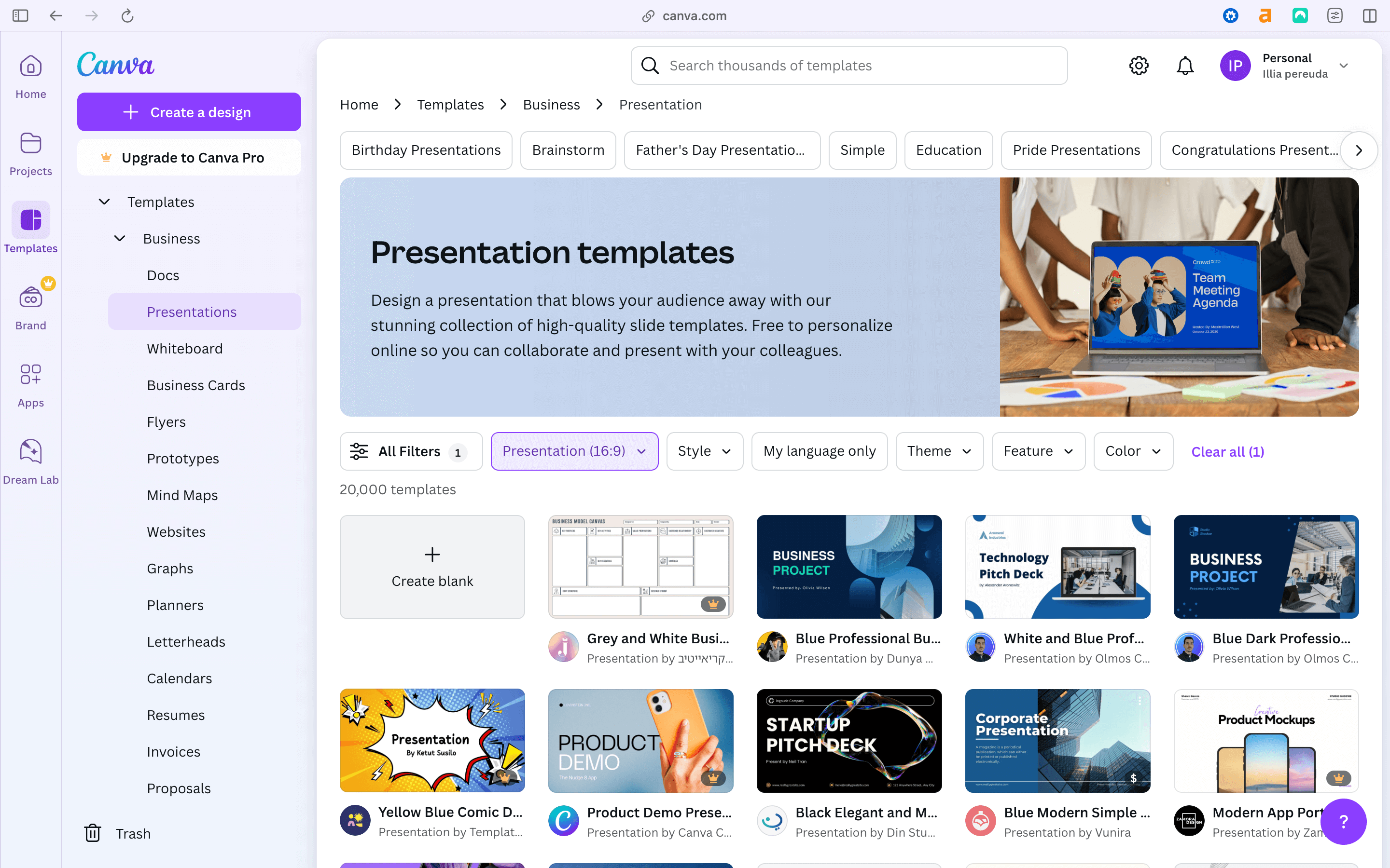 Tailor your slides with tools that match your unique voice Abstract representation of customizable presentation styles