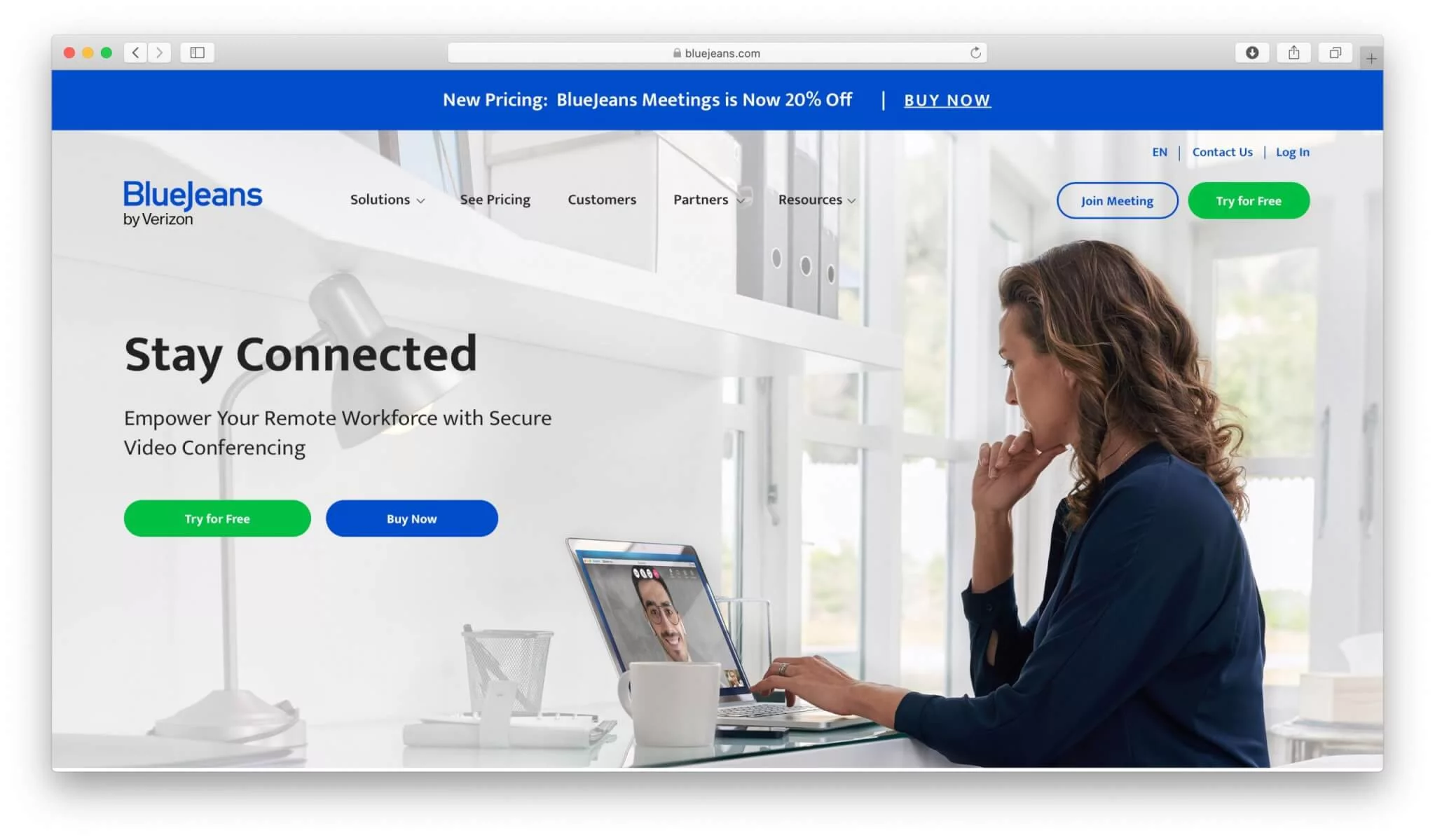 Empower your remote workspace with secure video conferencing.