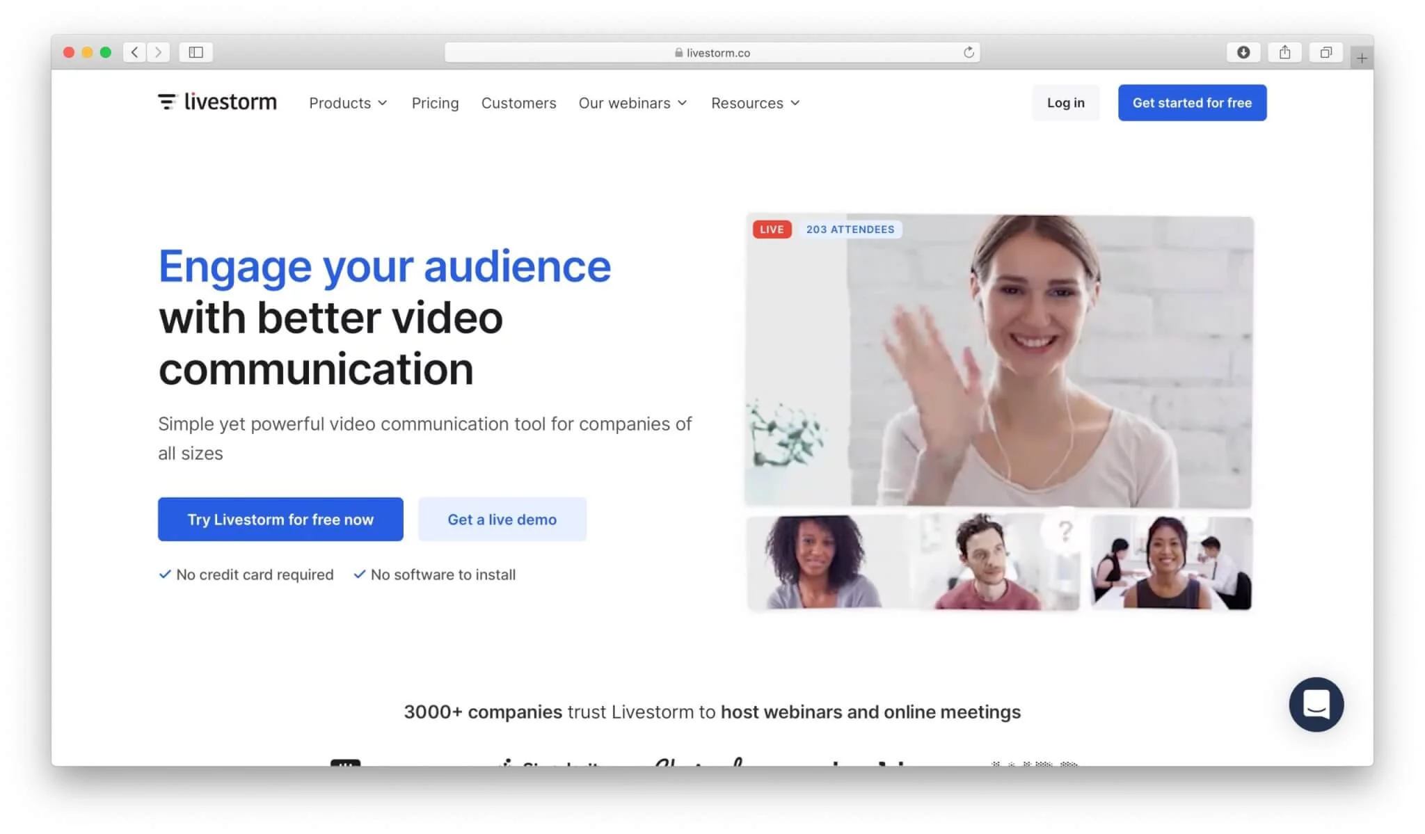 Engage your audience with better video communication.