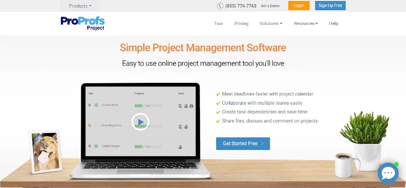 ProProfs Project-Project Management tool