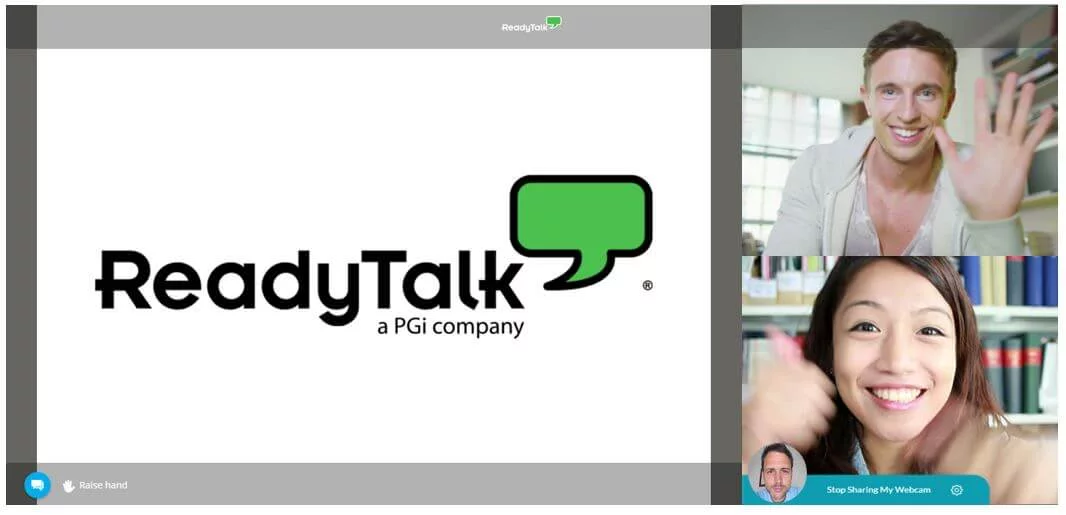 ReadyTalk interface.