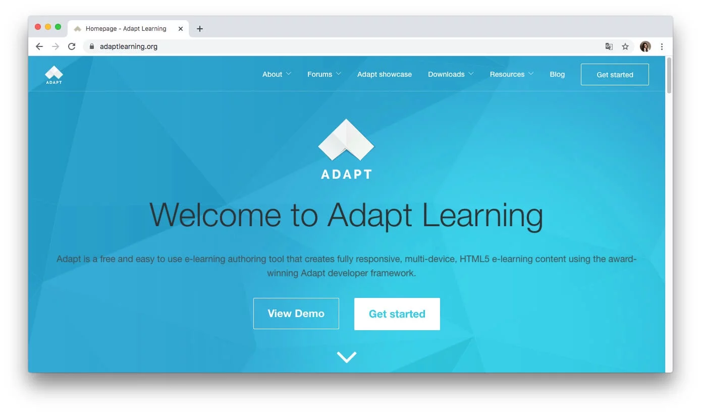Adapt is free and easy to use e-learning authoring tool.