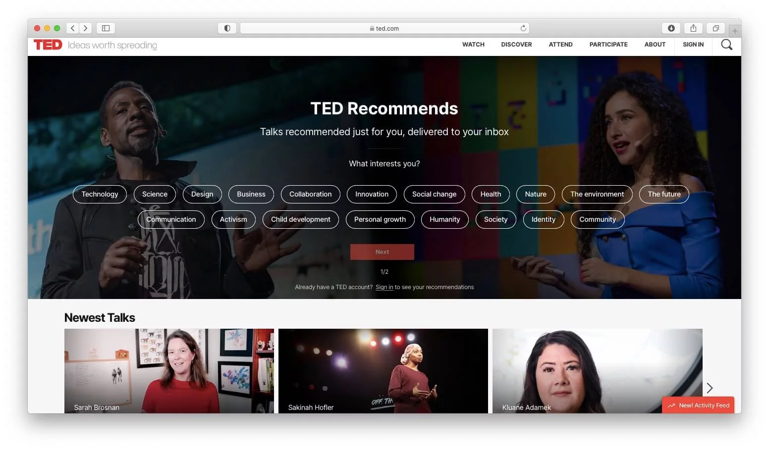 ted talks