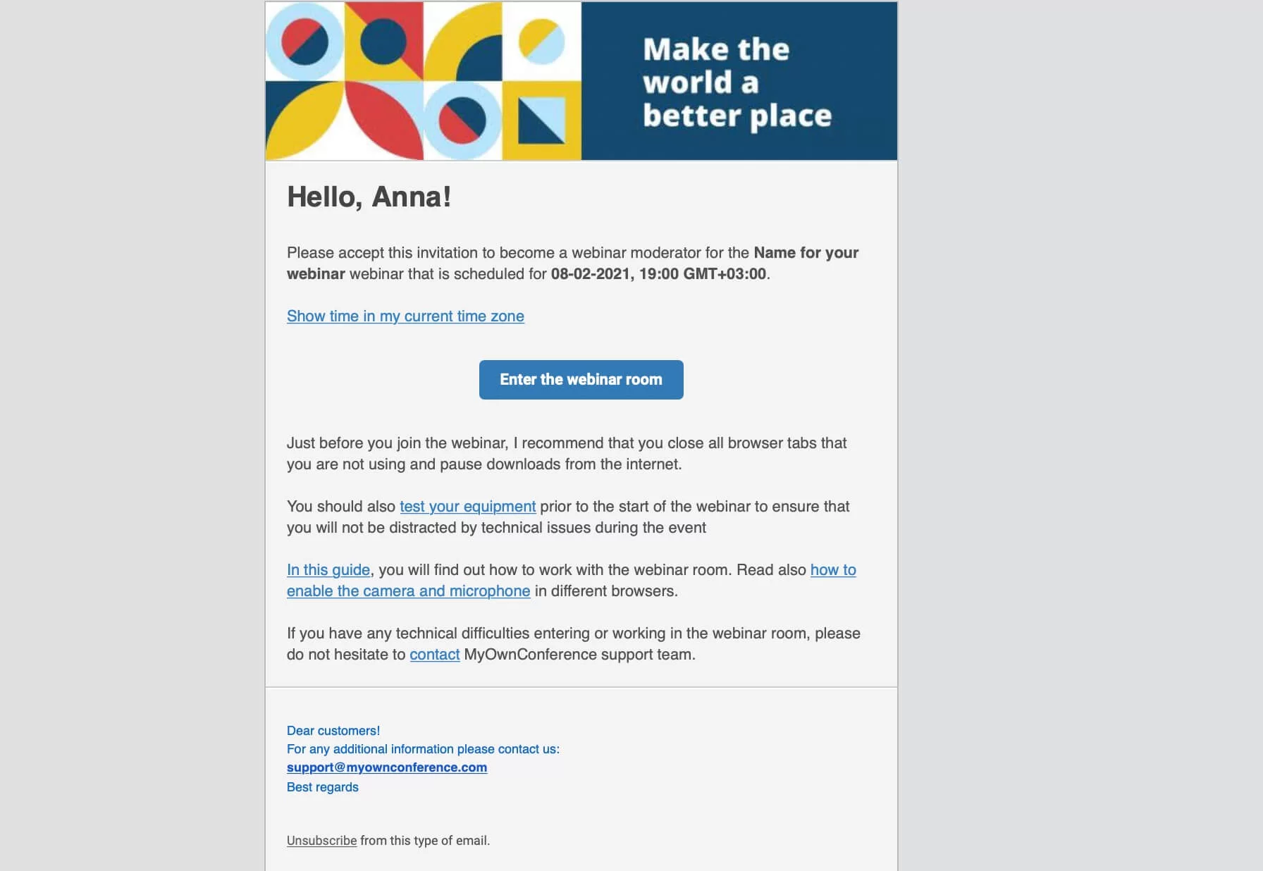 Effective Webinar Invitation Example to Increase Attendance Rate Sample webinar invitation layout designed to attract more participants and boost engagement