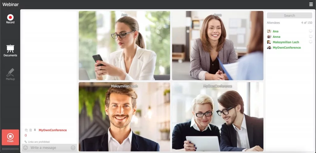 What is the video conferencing function for? What is the video conferencing function for?