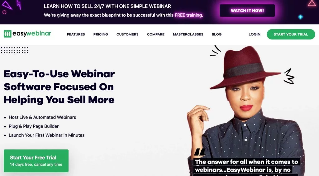 Easy Webinar Platform