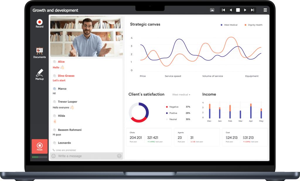 Webinar software platform MyOwnConference