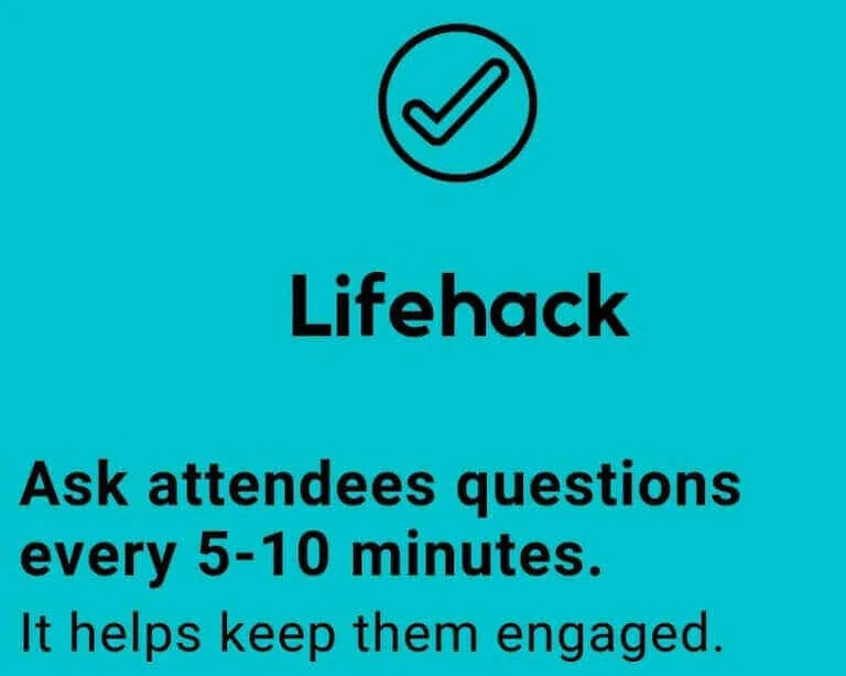 Boost participation by asking the right webinar questions.