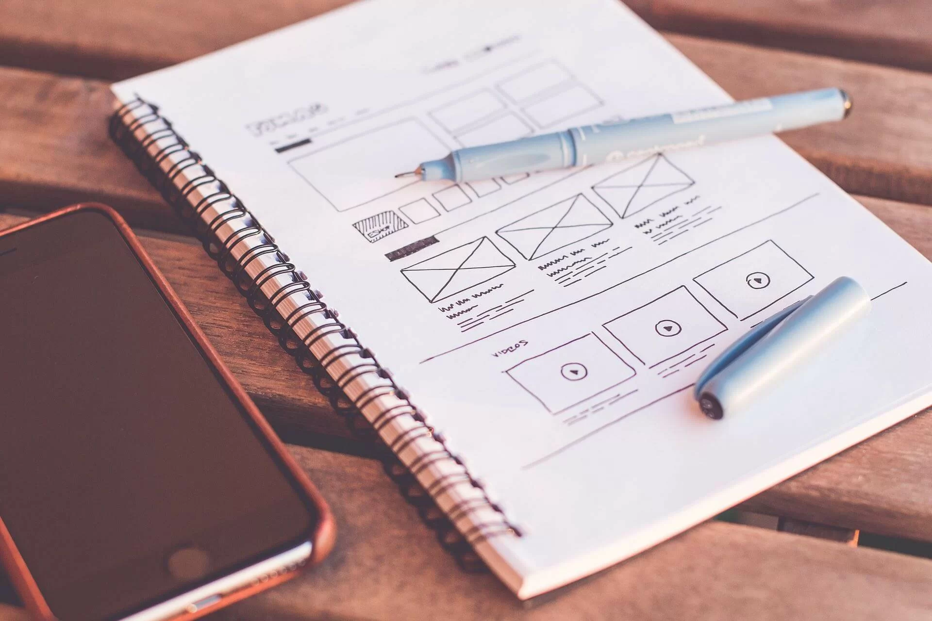 landing page