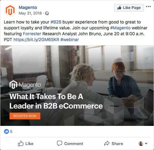 Magento webinar