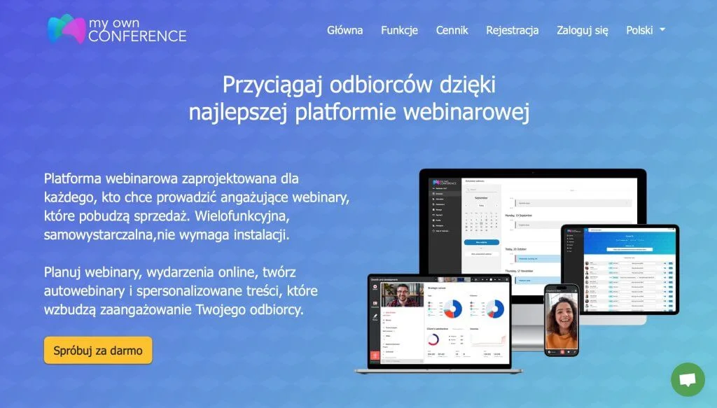 myownconference - strona głowna