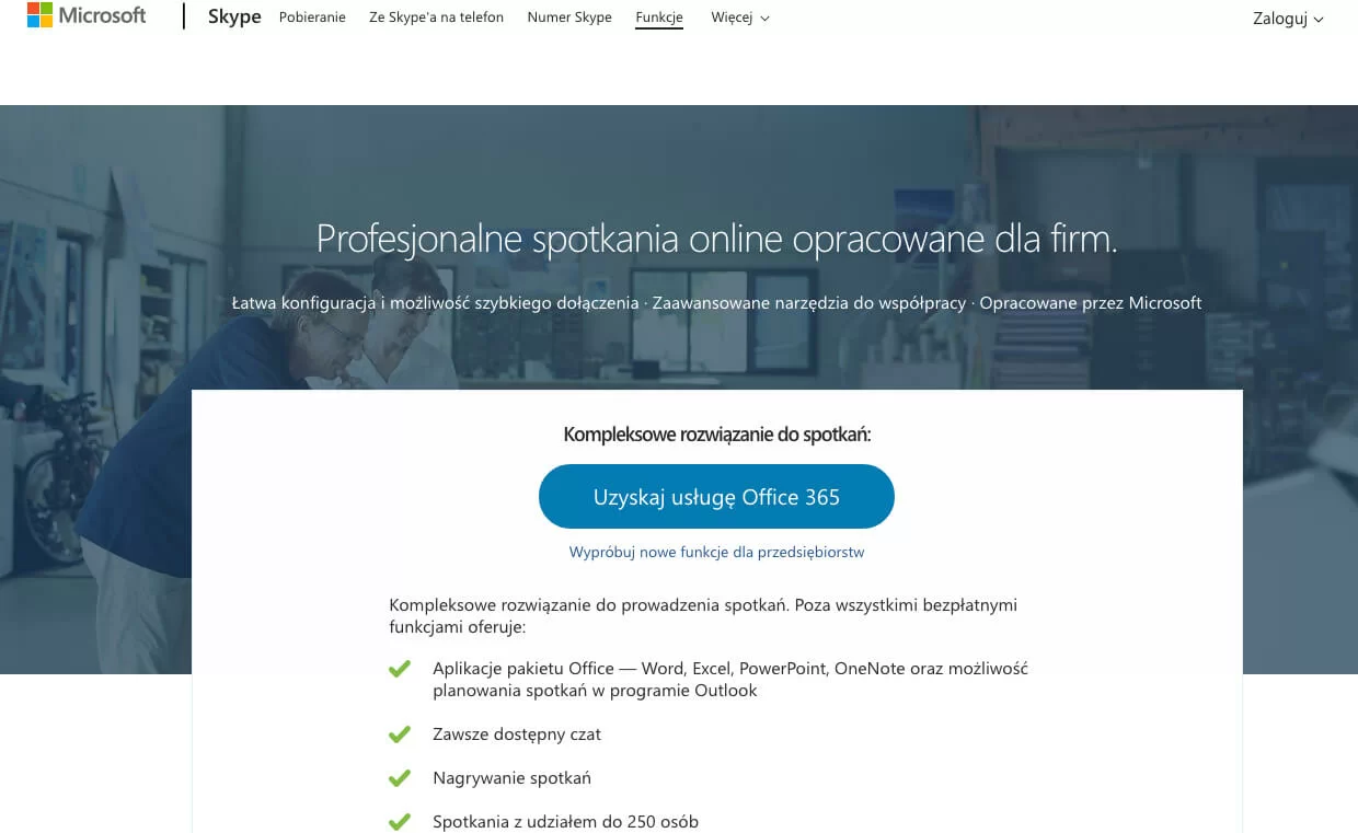 Skype dla firm