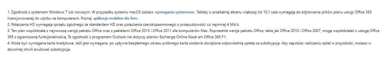 Wymagania systemowe