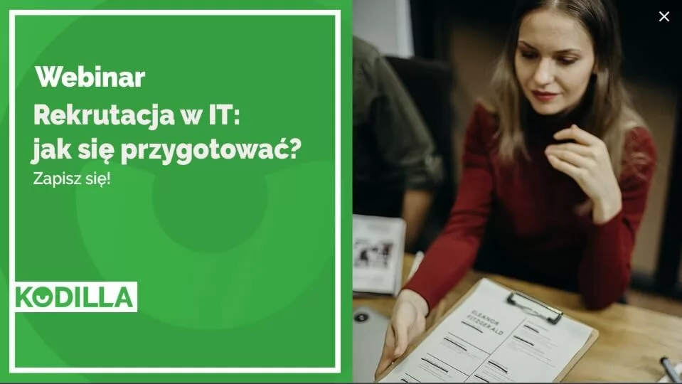Webinar do rekrutacji