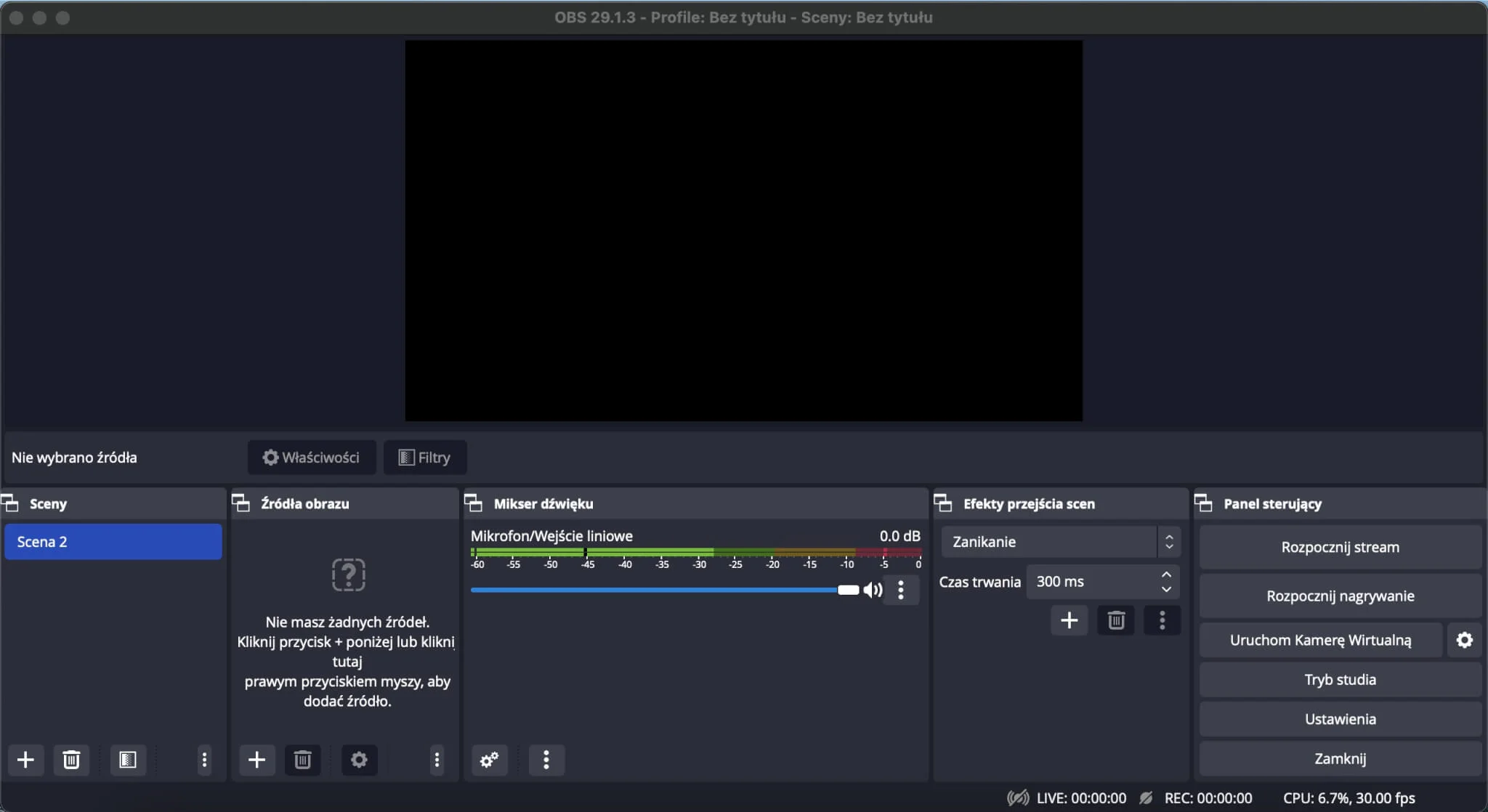 Tworzenie scen w OBS Studio dla płynnego przebiegu webinaru Ustawienia scen i źródeł w OBS Studio do profesjonalnych webinarów
