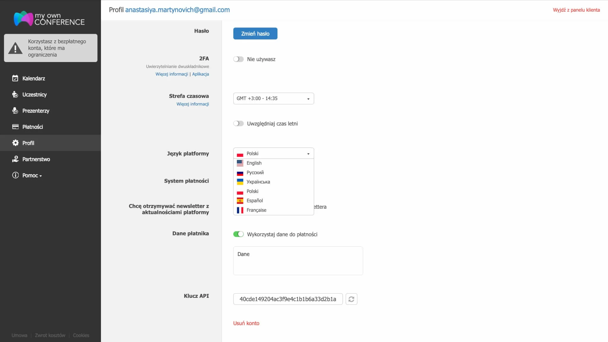 Porównanie jakości połączenia między MyOwnConference i GoToMeeting Stabilne połączenie i wysoka jakość transmisji w czasie rzeczywistym