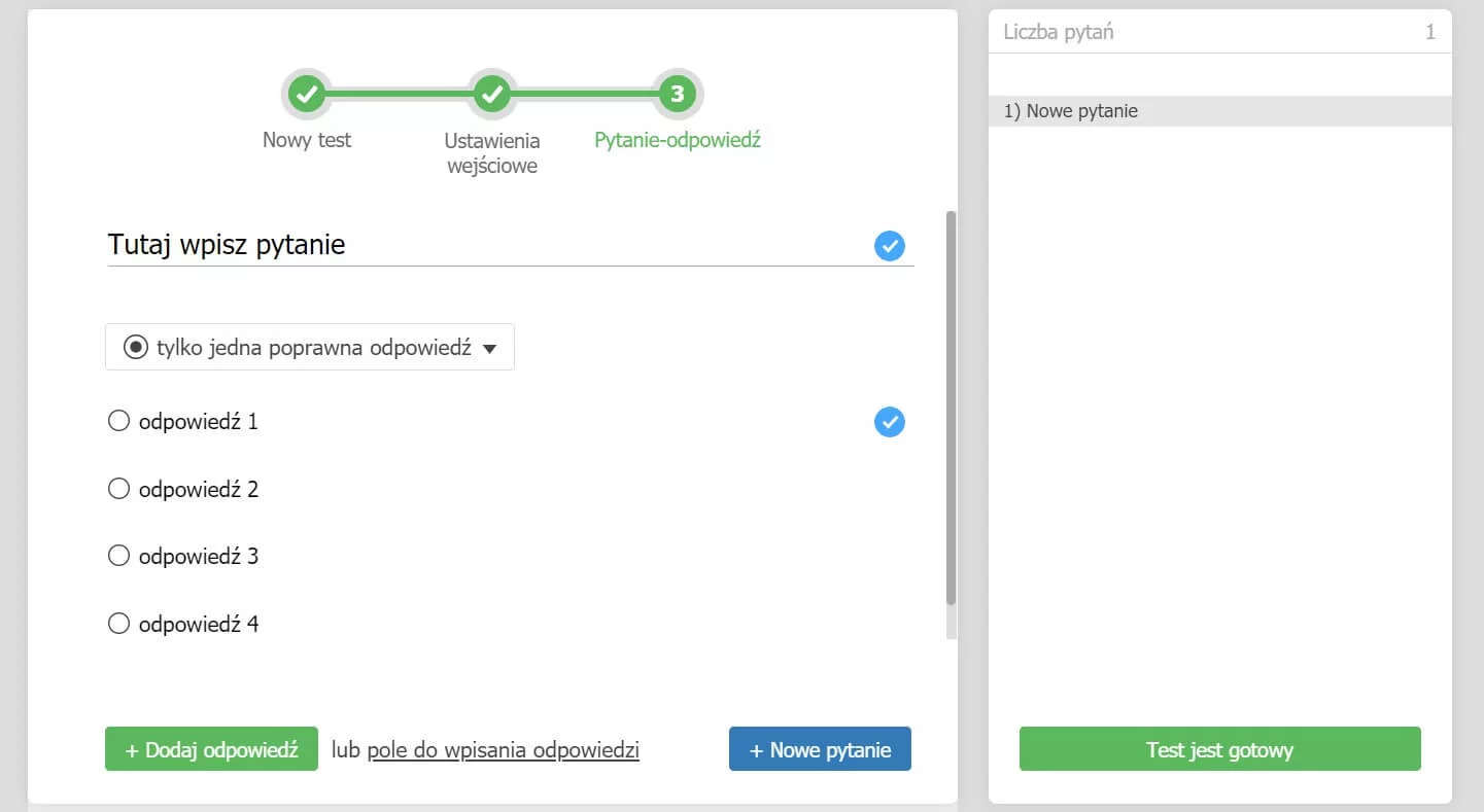 Zwiększ efektywność nauki dzięki interaktywnym testom Nowoczesne testy online wspomagają aktywne uczenie się