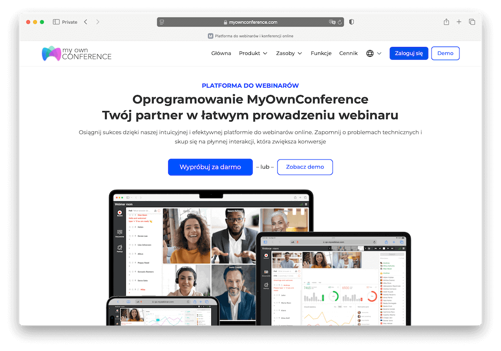 Jak przygotować webinar na MyOwnConference