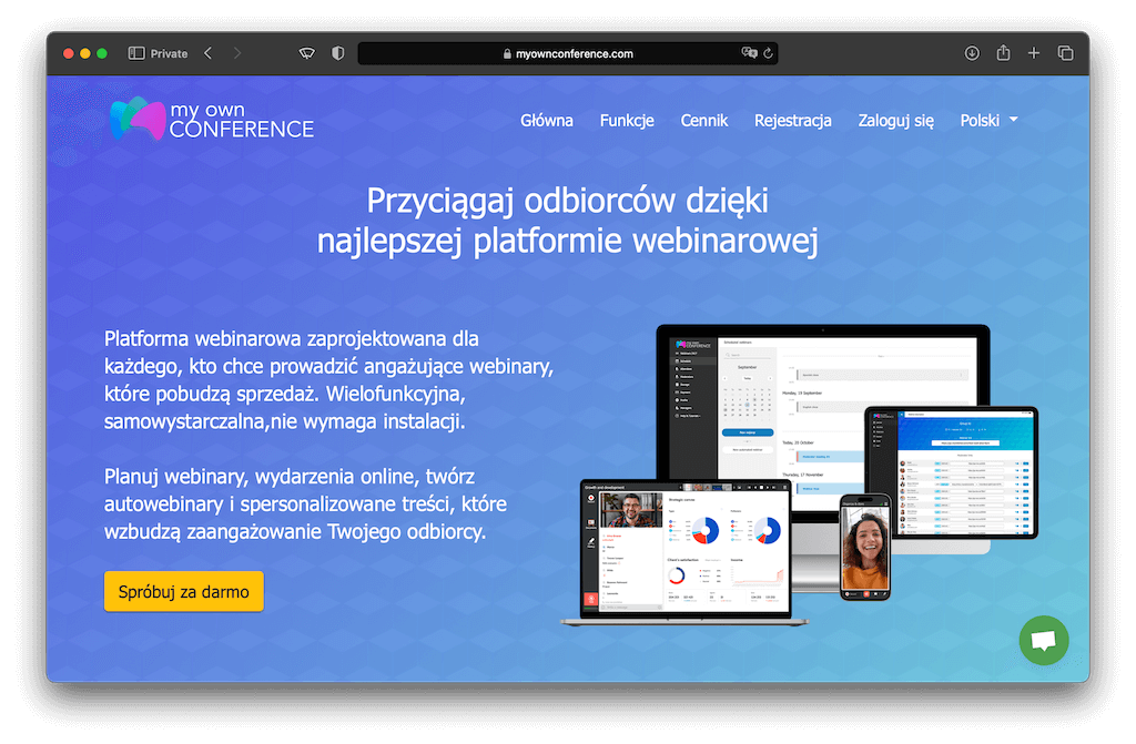 Jak przygotować webinar na MyOwnConference