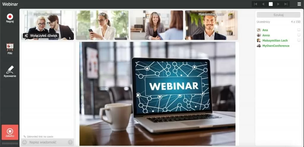 Pokój webinarowy