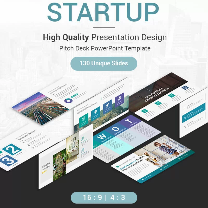 шаблон Startup