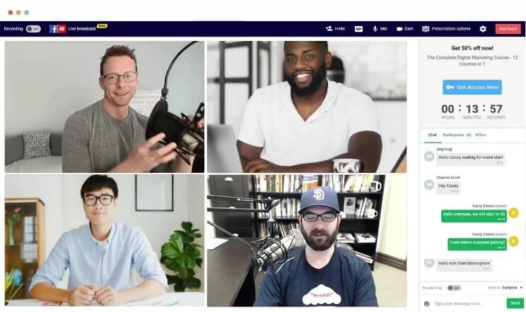 Плюсы и минусы платформы EasyWebinar