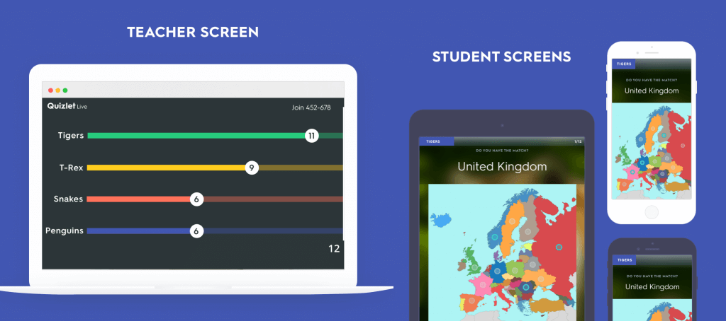 программы для видеоконференций Quizlet