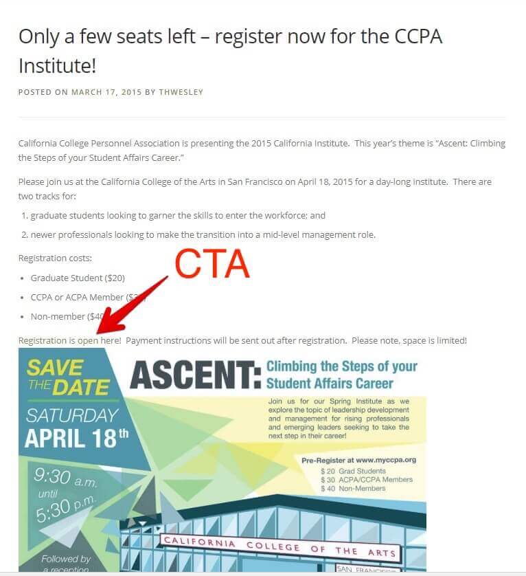 Приклад кнопки CTA
