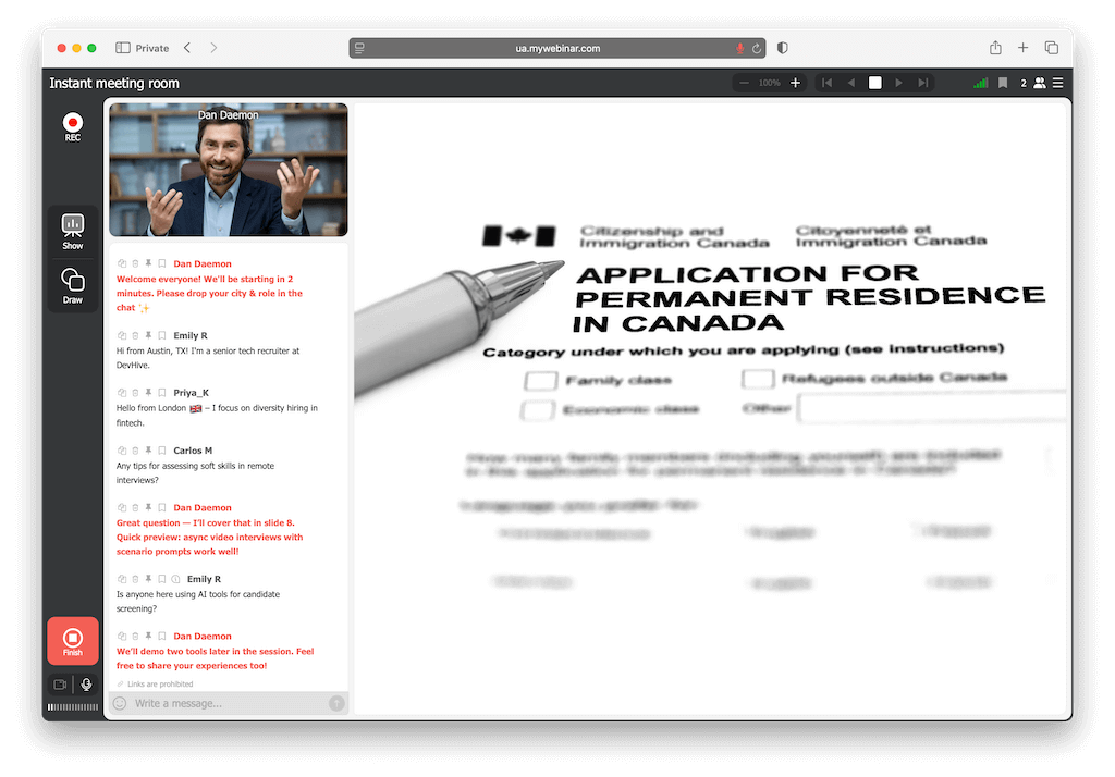 Recruiter-Webinar — HR-Expertin erklärt digitale Recruiting-Strategien im Livestream