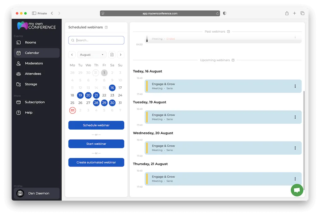 Webinar-Reihen helfen dir, strukturiertes Lernen und nachhaltiges Engagement zu schaffen